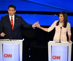 DeSantis, Haley talk tough on Trump, illegal immigration, spar over Disney, trans bills