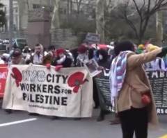 Anti-Israel protesters target NYC cancer hospital; police escort Jewish woman to safety