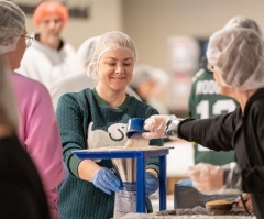 Tennessee church packs over 101,000 meals for children in impoverished nations worldwide 