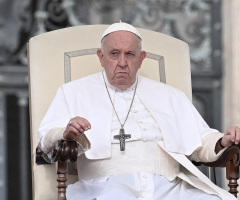 Pope Francis says opponents of gay couples blessings are ‘small ideological groups' and Africans