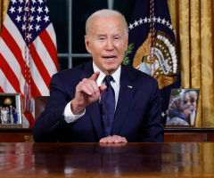 Biden denies being for 'abortion on demand,' vows to restore 'Roe': '3 trimesters'