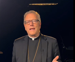 Bishop Robert Barron rebukes reporter for conflating God-given rights with Christian nationalism