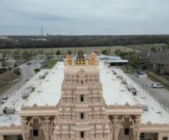 Hindu temple linked with 'supremacist' group erases Texas church, residential community from website image