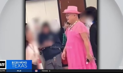 Cross-dressing Texas teacher resigns after viral video shows him wearing pink dress at school
