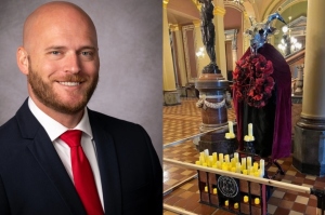 Christian veteran who toppled satanic statue files to dismiss hate crime charge