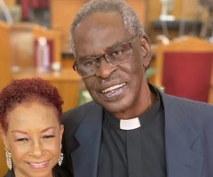 Pastor shot at church says God told him ‘stop trying to die’ in spirited return to pulpit