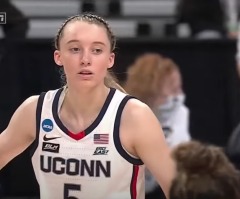 UConn star Paige Bueckers says she's 'a living testimony,' praises God after Elite Eight win