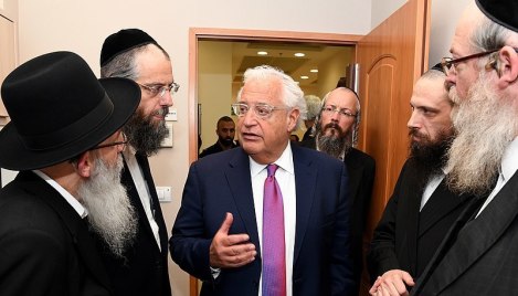 Former US ambassador to Israel dismisses 2-state solution: 'God gave this land to the Jewish people'