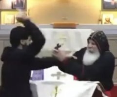 Assyrian bishop who was stabbed while preaching forgives attacker 
