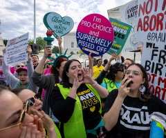 Supreme Court weighs scope of Idaho abortion law in first major case since Roe v. Wade reversal