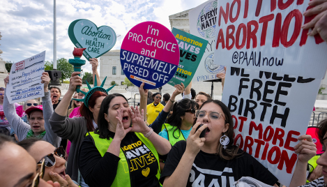 Supreme Court weighs scope of Idaho abortion law in first major case since Roe v. Wade reversal