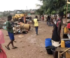 Ghana demolition leaves over 6,000 Liberian refugees displaced, 65 churches looted, destroyed