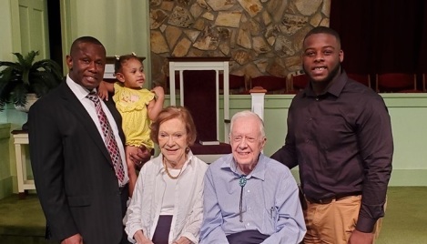 Attendance at Jimmy Carter's church staggered after he stopped teaching Sunday school, deacon says