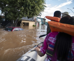 Woman who lost everything in Brazil flooding has only one request: a Bible