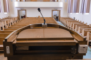 When preaching leaves a church, Christ goes with it