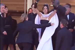 Cannes Film Festival: Actress fights to show Jesus crown of thorns dress; man wins best actress award
