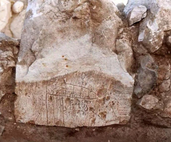 1,500-year-old church drawings show Christian pilgrims arriving by ship at Gaza port