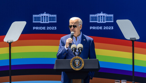 Major sports leagues dump pride, as Biden fights to fill the void