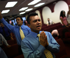 Hispanics tout efforts to combat 'lack of faith in churches,' get Latinos to 'vote biblical values'