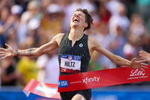 Trans runner Nikki Hiltz qualifies for Paris Olympics after placing first at US trials