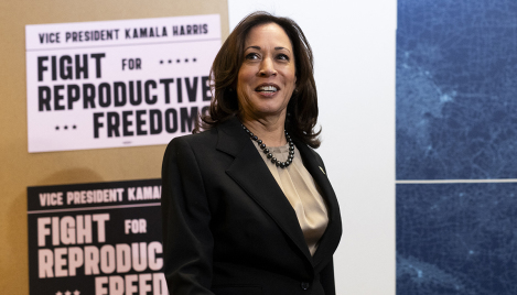 What would it look like if Harris replaced Biden as the Democratic nominee for president?