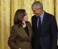 Obama lauds Biden’s public service, doesn’t endorse Kamala Harris as replacement