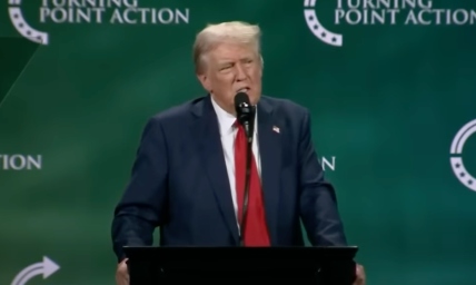 Trump raises eyebrows for telling Christians they 'won't have to' vote again after him
