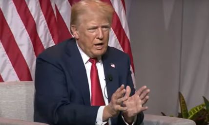 Trump pressed on calls for police 'immunity from prosecution' after Sonya Massey killing