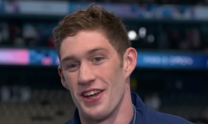US gold medal winner Hunter Armstrong says he had 'no other choice' but turn to God
