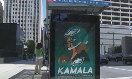Philadelphia Eagles insist team didn't endorse Kamala Harris, says bus ads are fake