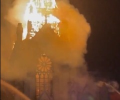 Man arrested in France related to fire that destroyed historic Catholic church