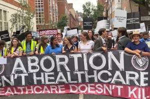 'Abortion isn't Healthcare': Christians unite in London for March for Life UK 