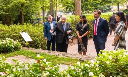 JD Vance visits Billy Graham Library, extols 'great message' of the Gospel
