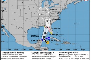 Helene tracker: Storm expected to make landfall in Florida as major hurricane