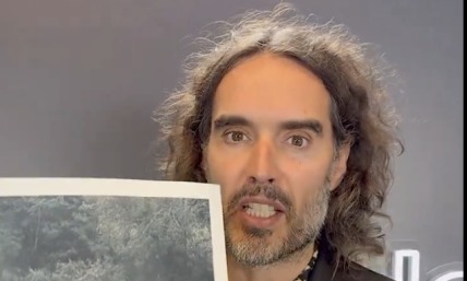 Russell Brand defends performing baptism in underwear: 'Are these tighty-whities satanic?'