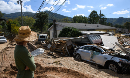 Biden blames Hurricane Helene damage on 'climate crisis,' calls deniers 'brain-dead'