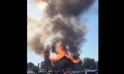 Historic church in Canada severely damaged in fire