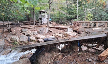Prominent PCUSA retreat property damaged by Helene, trying to rebuild