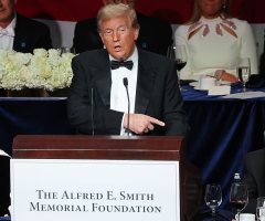 Top 6 moments from the Al Smith Dinner with Trump