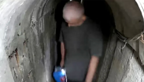IDF shows video of Hamas leader Sinwar, family fleeing night before Oct. 7 attacks