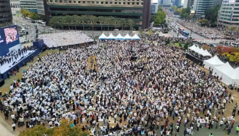 2.1M Korean Christians attend joint worship service for repentance, resist LGBT ideology