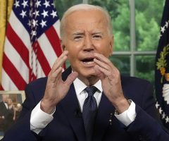 Biden calls Trump supporters 'garbage,' White House changes transcript