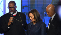 COGIC bishop anoints Kamala Harris with prayer, declares ‘I believe we have the victory’