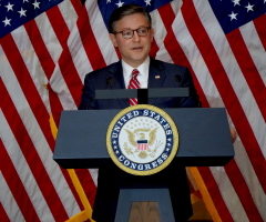 Trump endorses Mike Johnson as House speaker: 'Good, hard working, religious man'