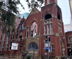 First Baptist Dallas downtown sanctuary mostly demolished; new building expected in 2028