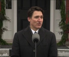Canadian Prime Minister Justin Trudeau announces resignation