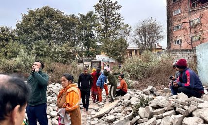 Massive earthquake strikes sacred Buddhist city, kills over 120