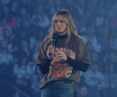 Passion 2025: Sadie Robertson Huff warns against spiritual complacency, calls out sin