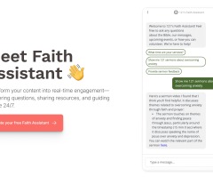 Christian tech company acquires AI chatbot formerly known as Bible Chat