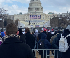 Disappointed but not deterred: Trump supporters brave cold temps despite inauguration changes